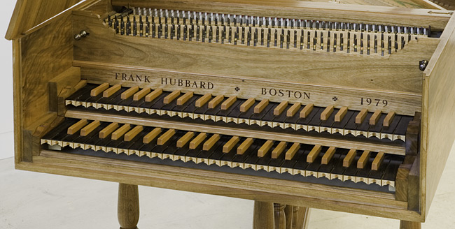 French XVII c. Harpsichord by Frank Hubbard: Click to return